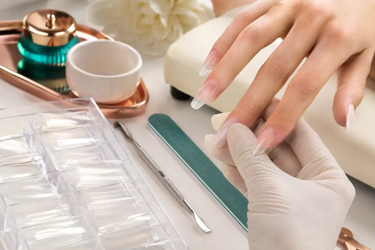Nail extensions service