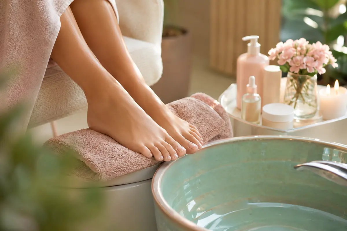 Spa pedicure service