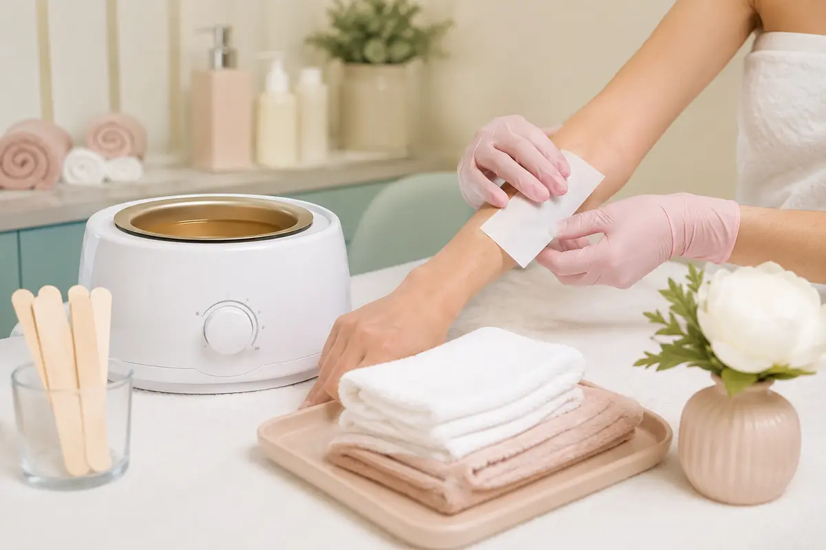 Waxing service