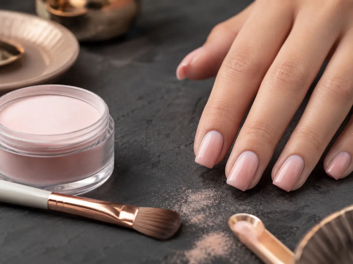 SNS dip powder nail service
